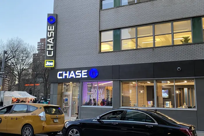 Chase Bank sign